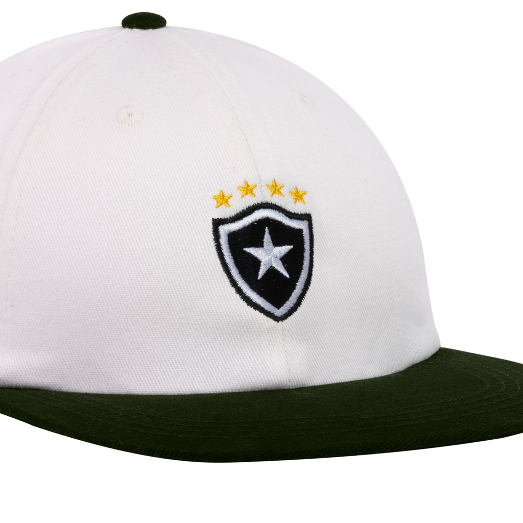 Boné Cancha FC Túlio Brasileiro 95 Aba Reta Creme Verde 91722501039 Único