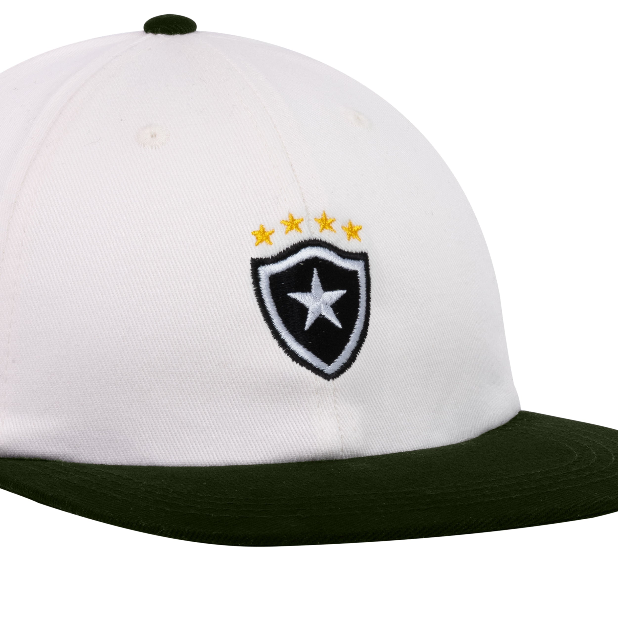 Boné Cancha FC Túlio Brasileiro 95 Aba Reta Creme Verde 91722501039 Único