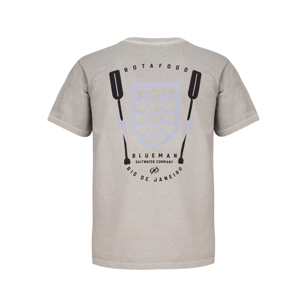 Camiseta Blueman Salt Water BTFG 02 Pré-Jogo Cinza Reativo