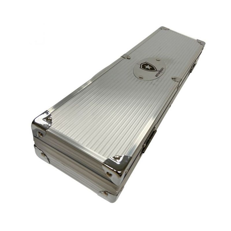 Kit Churrasco Botafogo 4 Peças Inox com Maleta BTF-6028_PAI Único