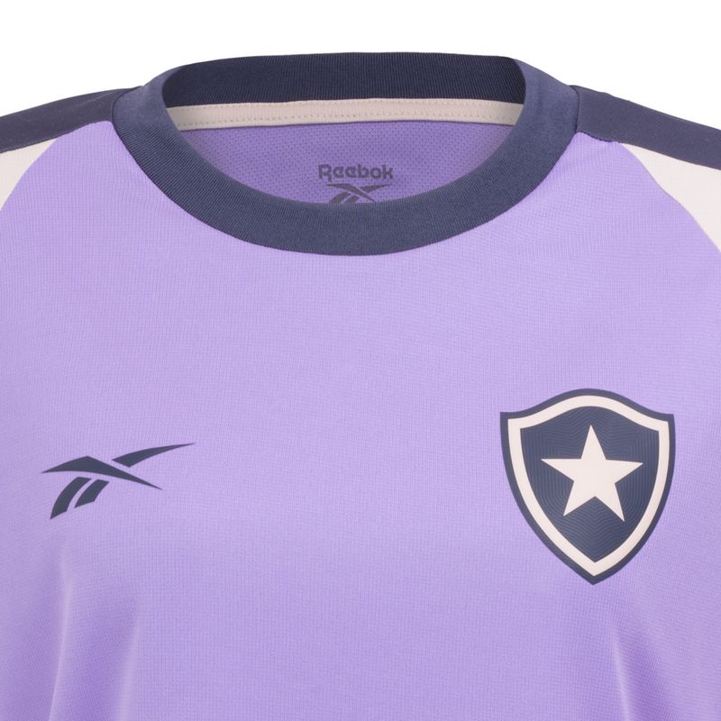 Cropped Botafogo Reebok Treino Jogador 25/26 Roxo 9252500006 Único