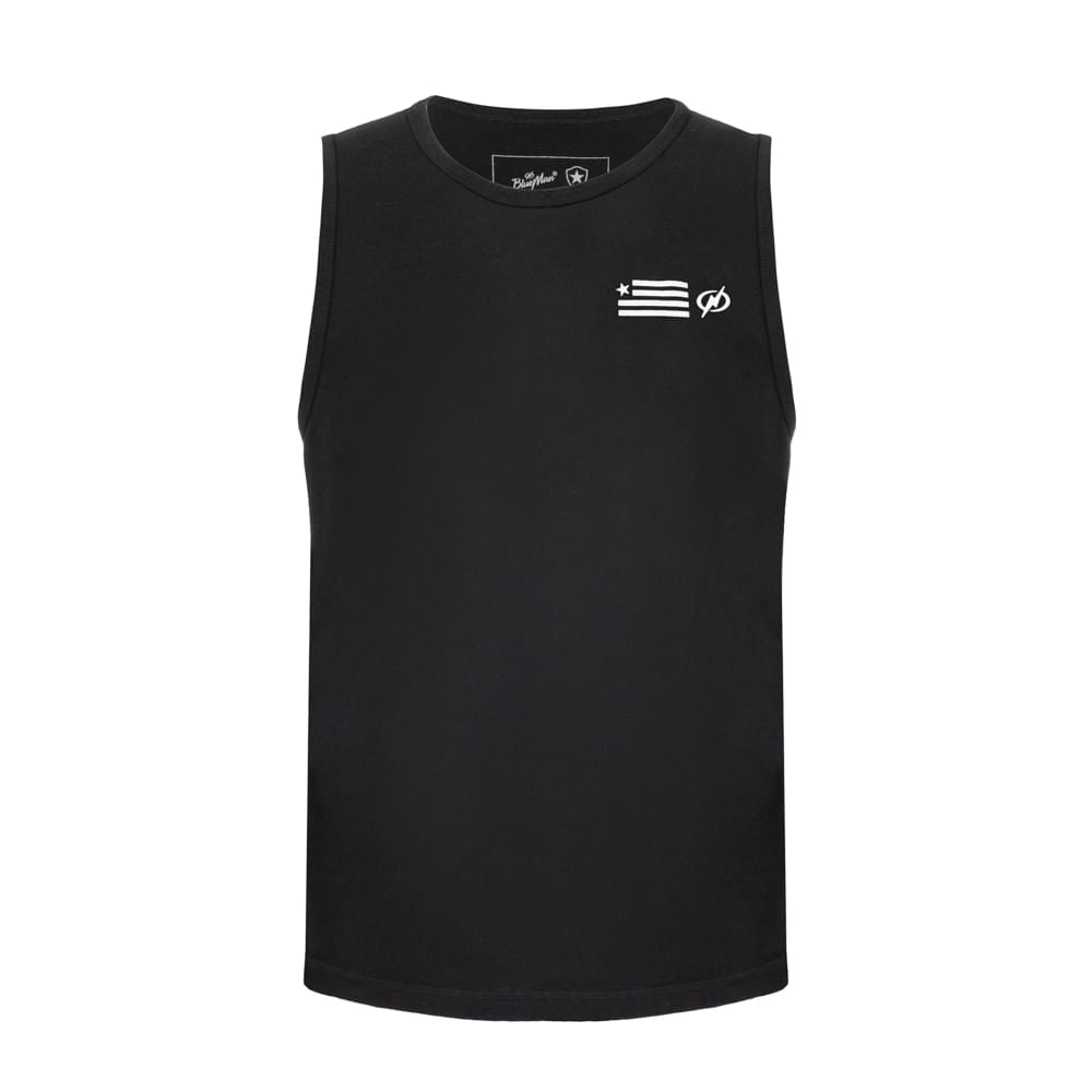 Regata Blueman Stripes BTFG 02 Pré-Jogo Preto Reativo