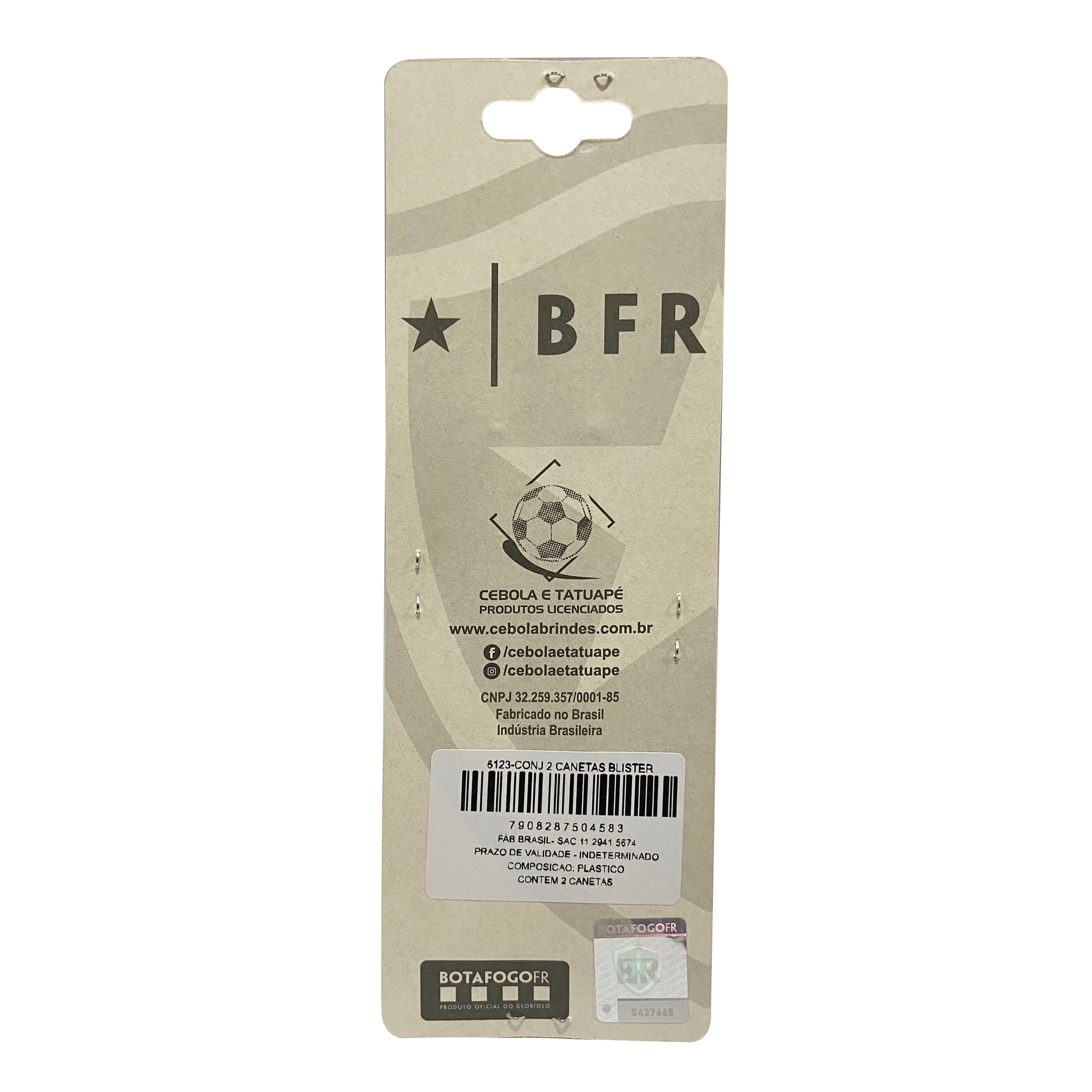 Conjunto 2 Canetas Blister Cebola Brindes Único