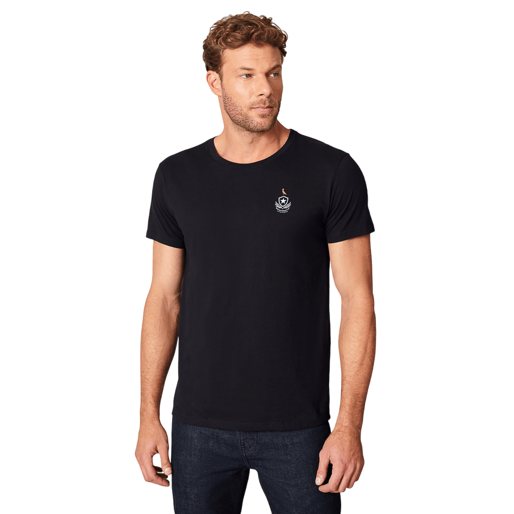 Camiseta Reserva Botafogo Rio Escudo Preta