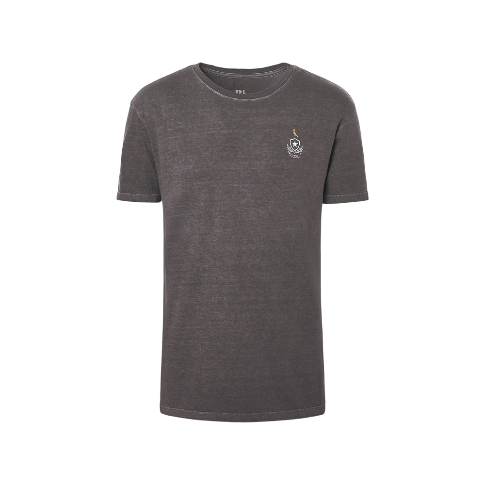 Camiseta Botafogo Rio Escudo Preto Stoned
