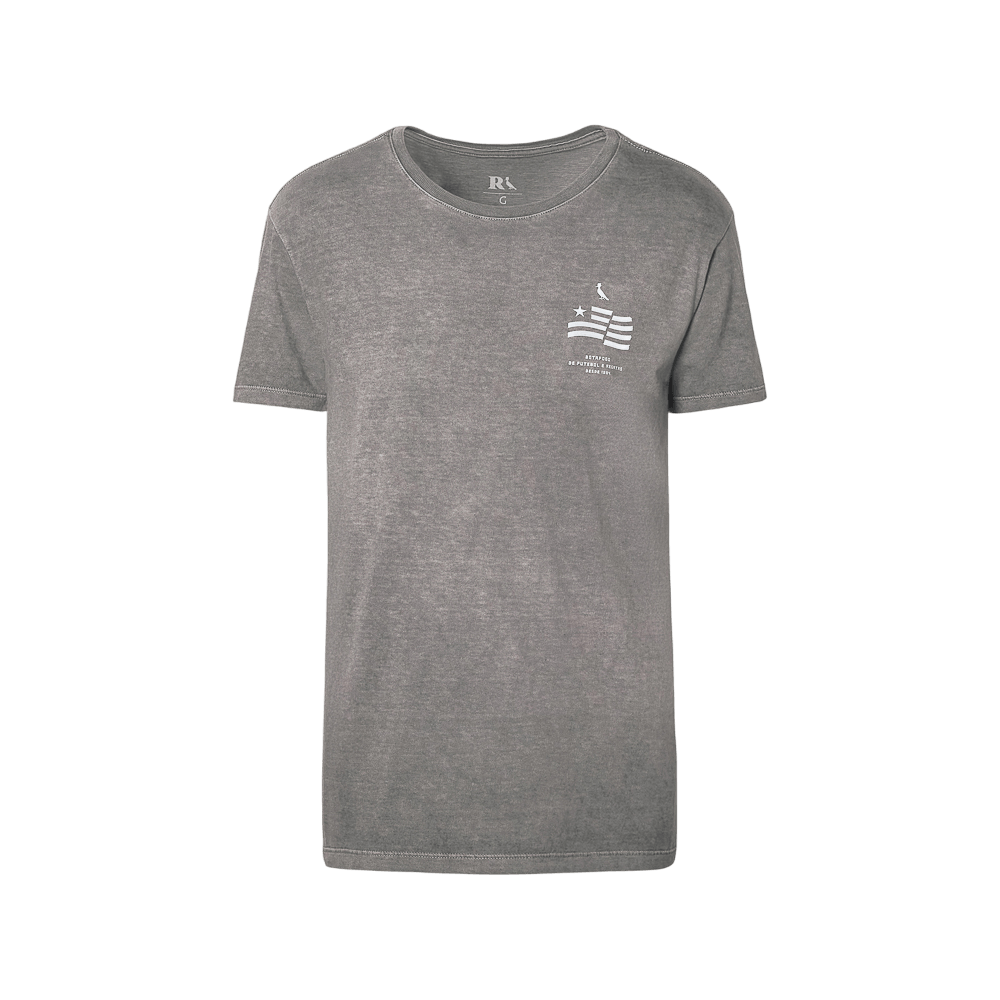Camiseta Reserva Botafogo Bandeira Escudo Preta
