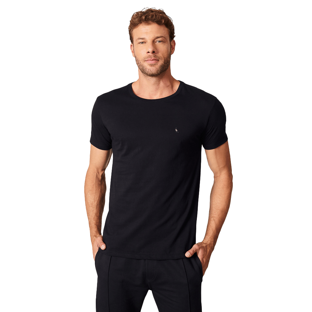 Camiseta Botafogo PP Patch Preta