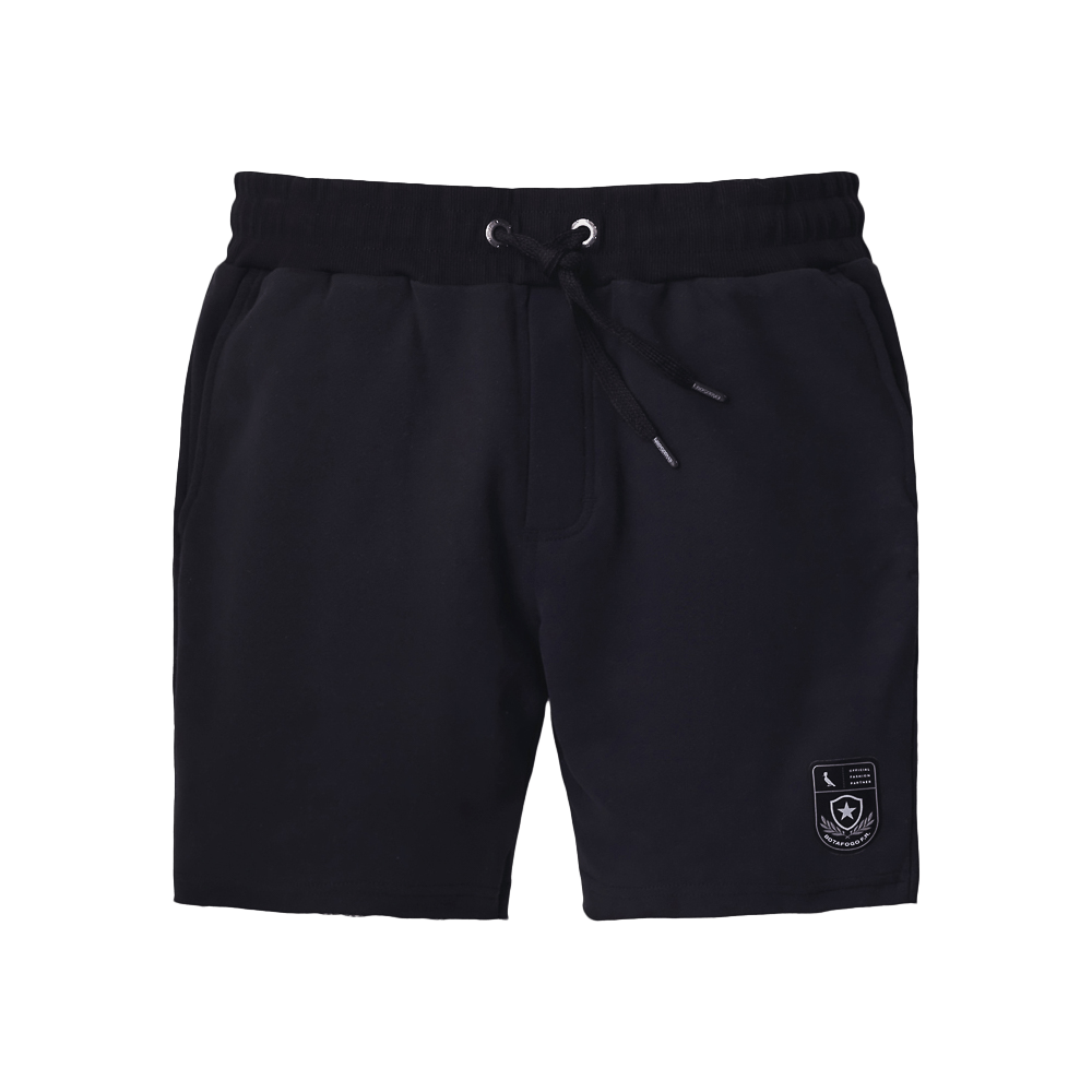 Bermuda Moletom Londres Patch Botafogo Preta