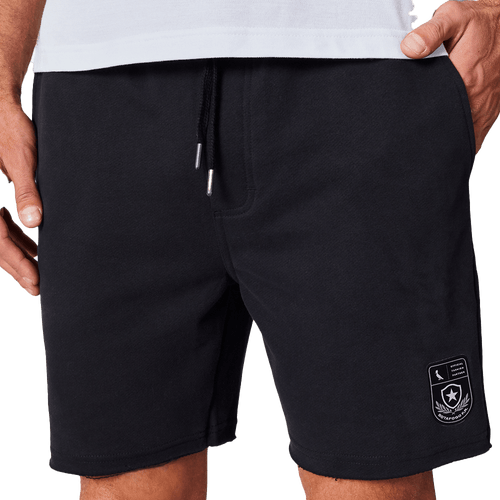 Bermuda Moletom Londres Patch Botafogo Preta