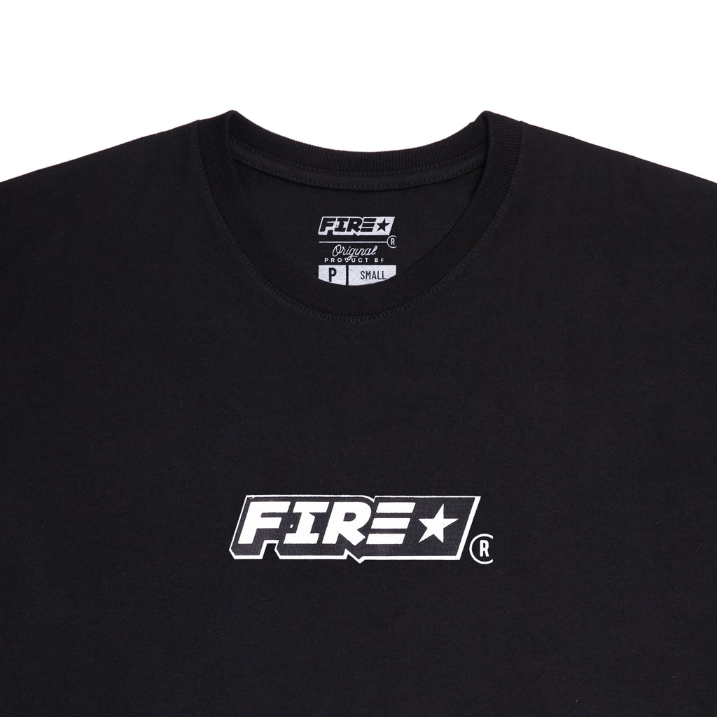 Camiseta Botafogo Fire T-Shirt Combustion Preta 9532400119