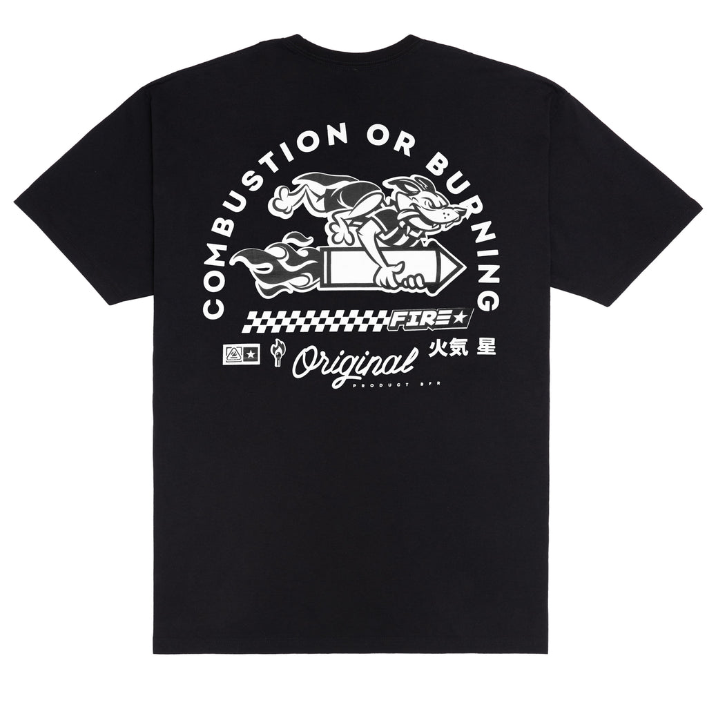 Camiseta Botafogo Fire T-Shirt Combustion Preta 9532400119