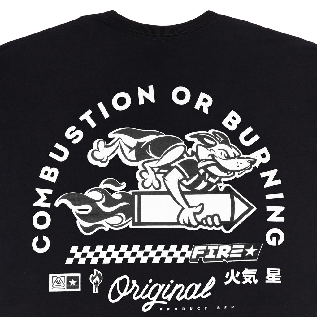 Camiseta Botafogo Fire T-Shirt Combustion Preta 9532400119