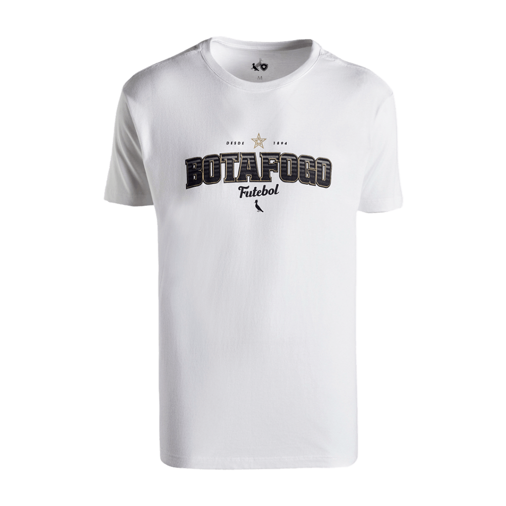 Camiseta Reserva Estampada Futebol Botafogo Branca