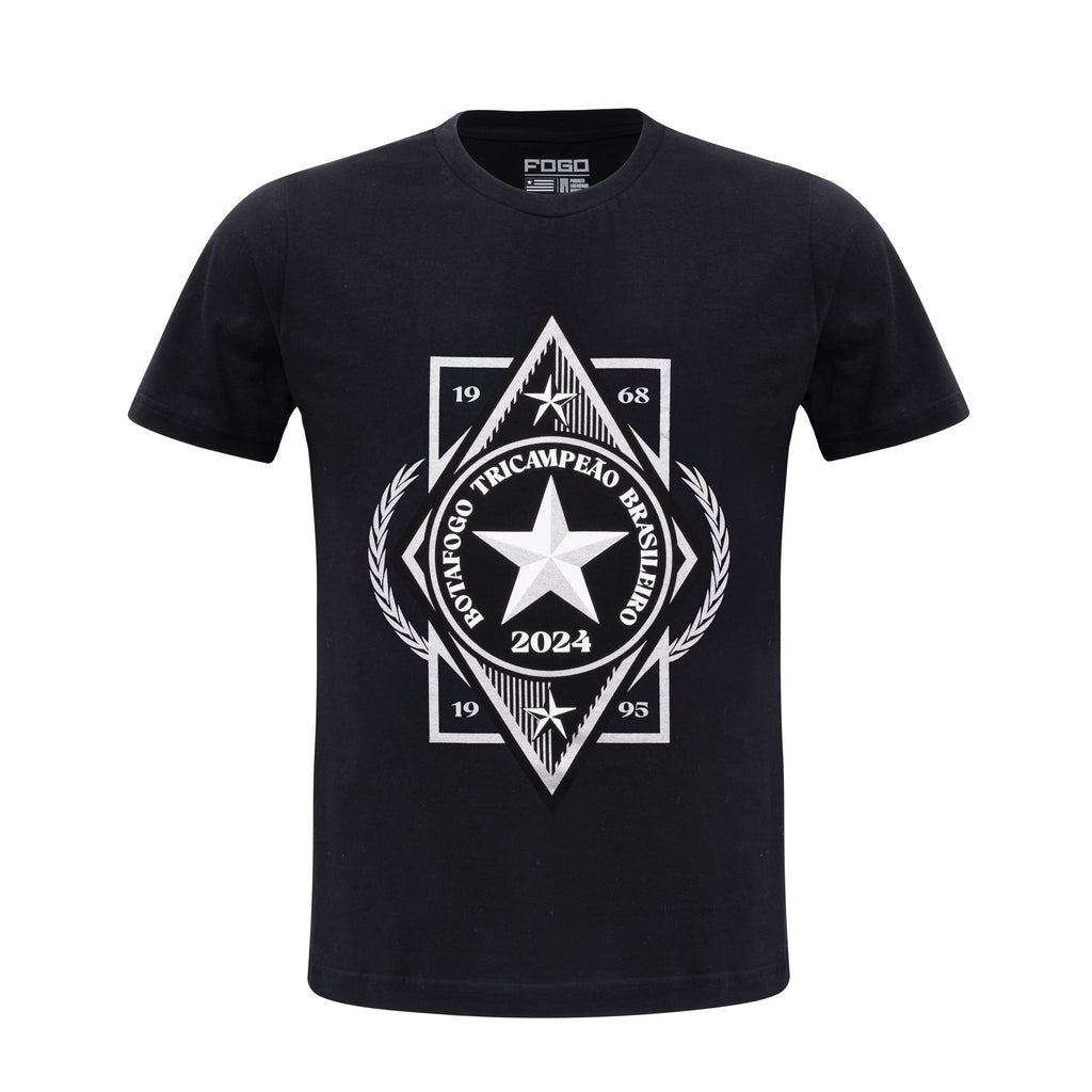 Camisa Beme Tri Campeão Brasileiro Preta 91632500001