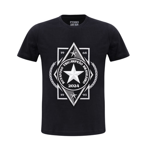 Camisa Beme Tri Campeão Brasileiro Preta 91632500001