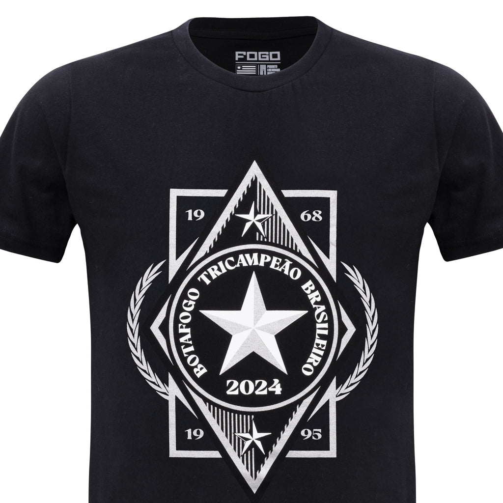 Camisa Beme Tri Campeão Brasileiro Preta 91632500001