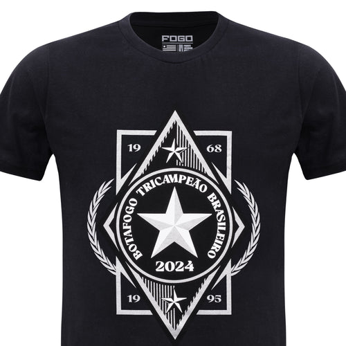 Camisa Beme Tri Campeão Brasileiro Preta 91632500001