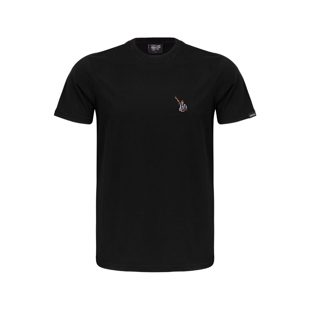 Camiseta Cancha FC Botafogo X Zeca Estrela do Samba Preta