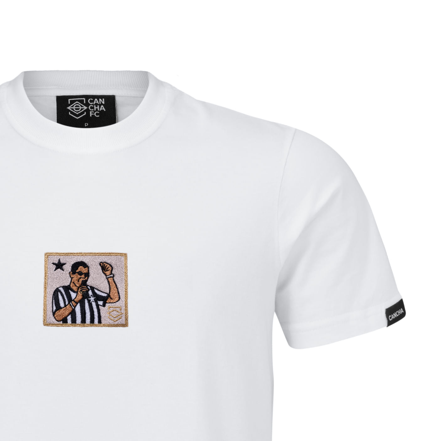 Camiseta Cancha FC Botafogo X Zeca Samba Alvinegro Branca