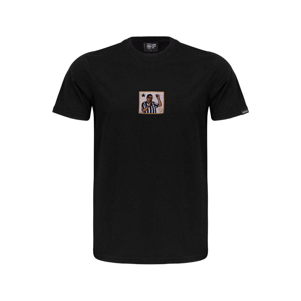 Camiseta Cancha FC Botafogo X Zeca Samba Alvinegro Preta