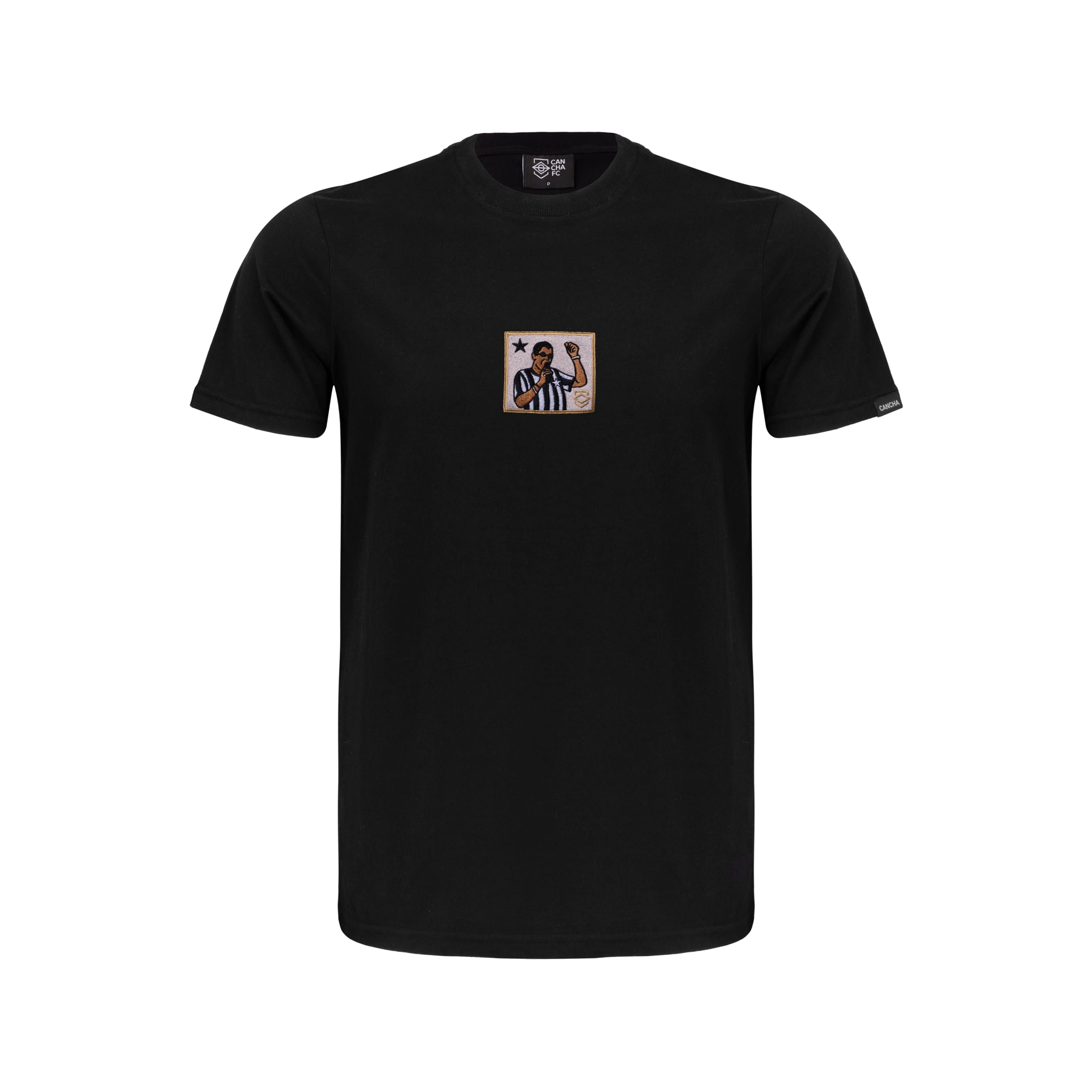 Camiseta Cancha FC Botafogo X Zeca Samba Alvinegro Preta