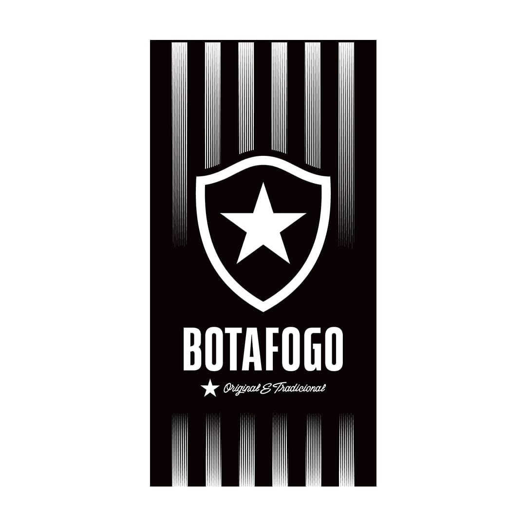 Toalha de Praia Botafogo Escudo Dohler 202722 Único