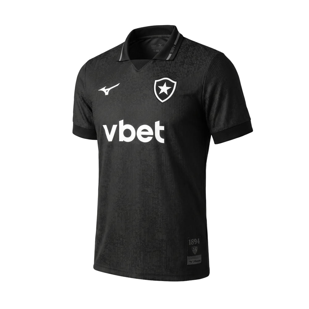 Camisa Botafogo Mizuno Away 26/27 Feminina Preta