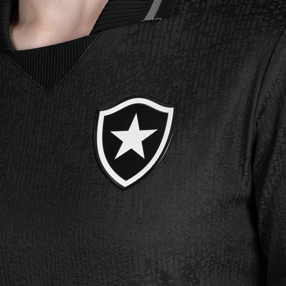 Camisa Botafogo Mizuno Away 26/27 Juvenil Preta