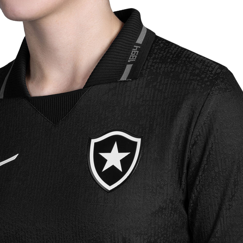 Camisa Botafogo Mizuno Away 26/27 Juvenil Preta