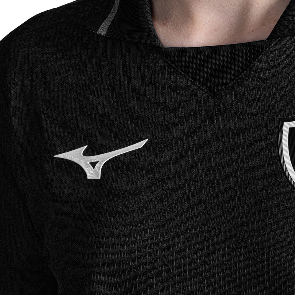 Camisa Botafogo Mizuno Away 26/27 Juvenil Preta