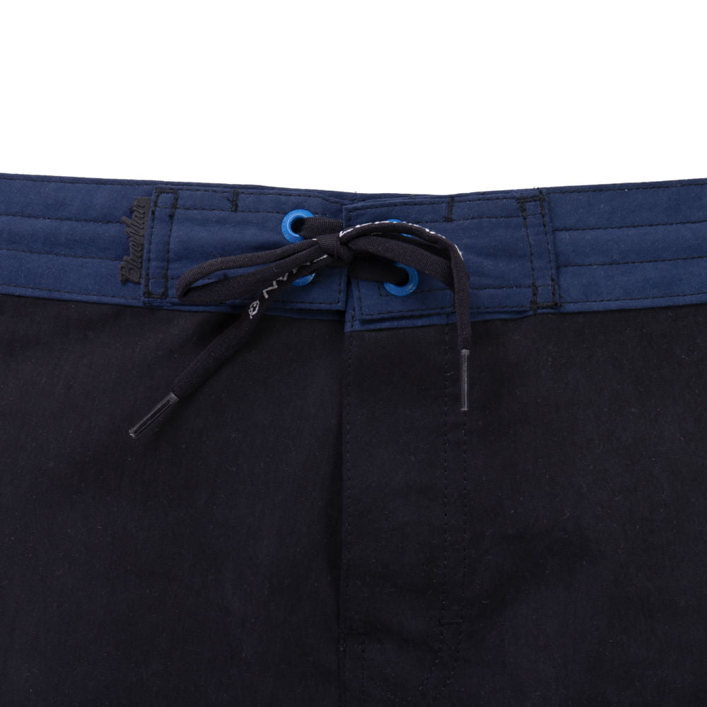 Bermuda Midi Recortes BTFG 02 Blueman Preta