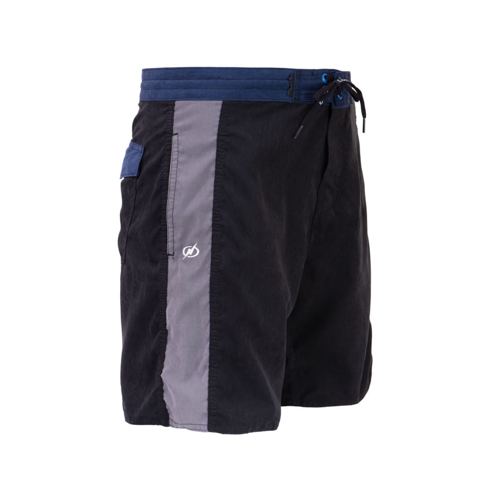 Bermuda Midi Recortes BTFG 02 Blueman Preta