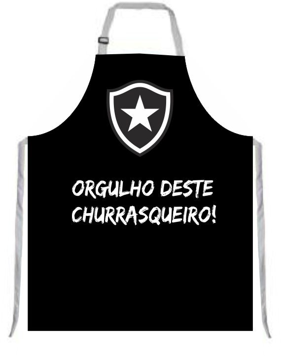 Avental Oficial Botafogo Único