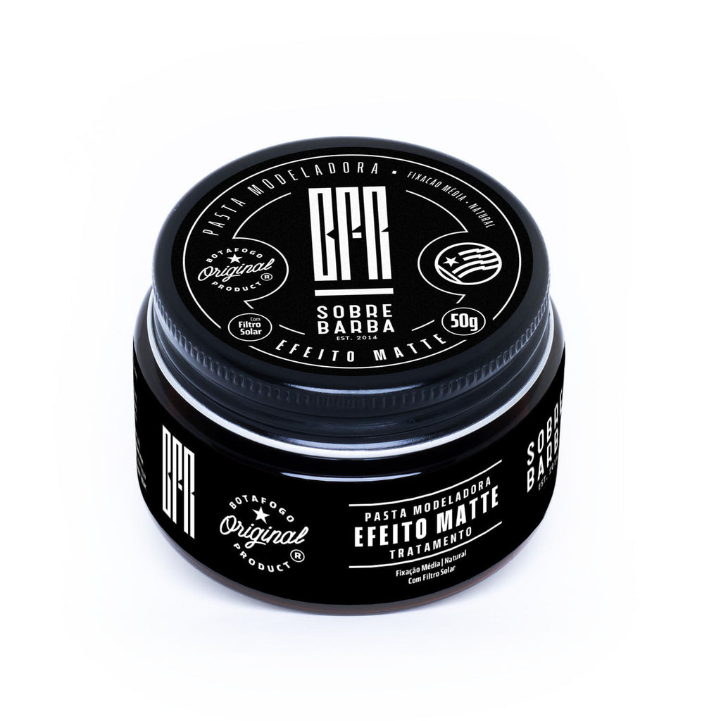 Pasta Modeladora Vegana Efeito Seco Botafogo 50g