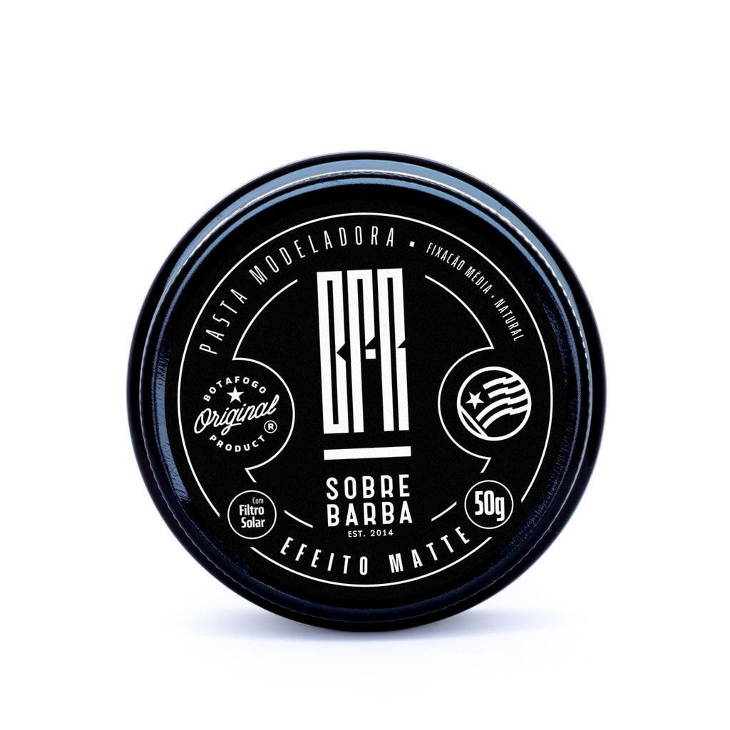 Pasta Modeladora Vegana Efeito Seco Botafogo 50g