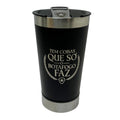 Copo Térmico Preto com Abridor 500ml Libertadores Cebola Brindes Único