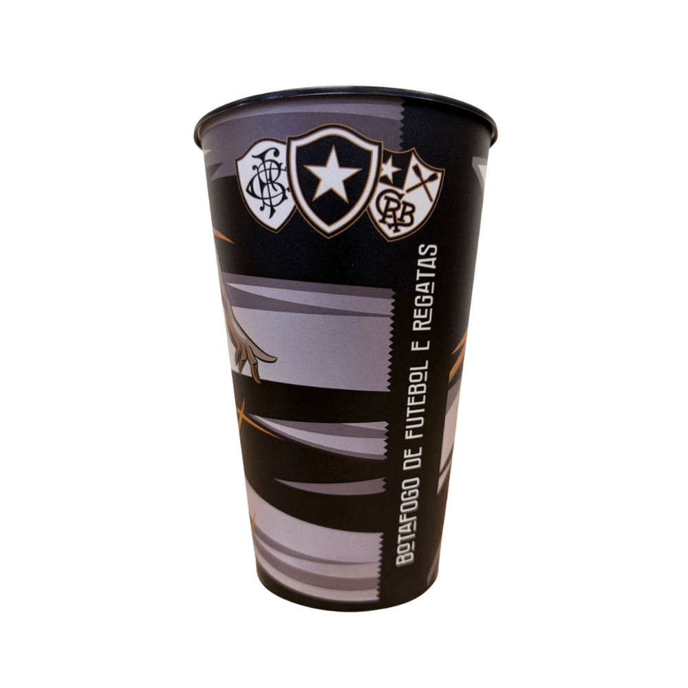 Copo Botafogo Festa Garrincha Plástico 550ml M&L 9402400004 Único