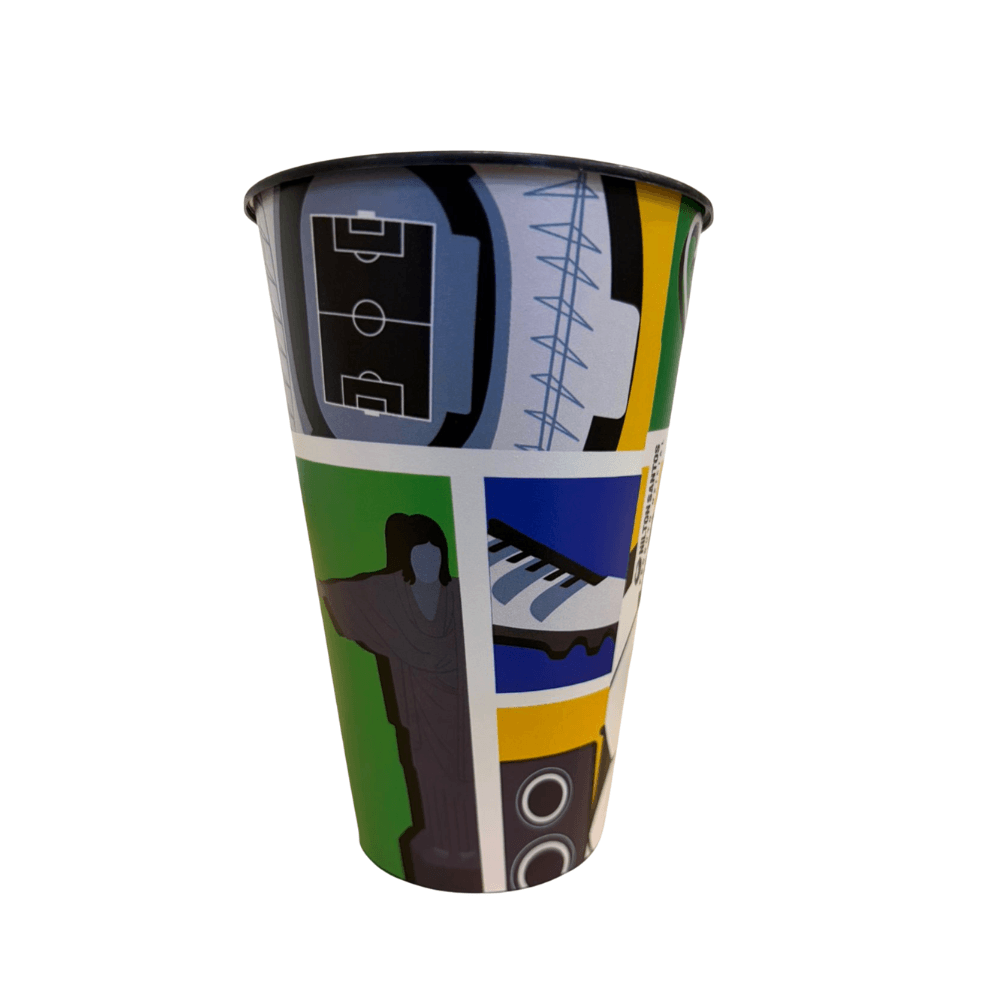 Copo Botafogo Estádio Nilton Santos Plástico 550ml