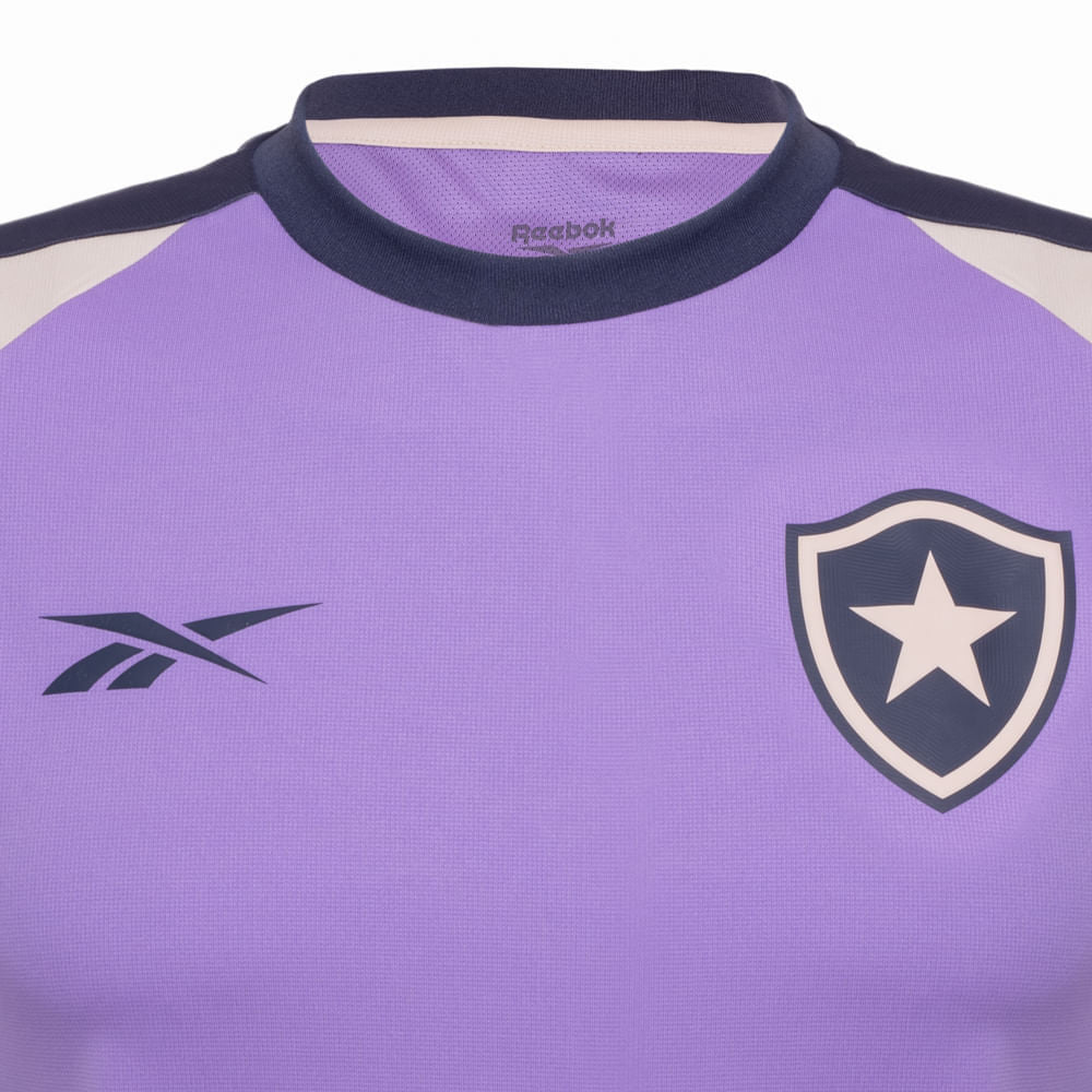 Regata Botafogo Reebok Treino Jogador 25/26 Roxa 9252500059