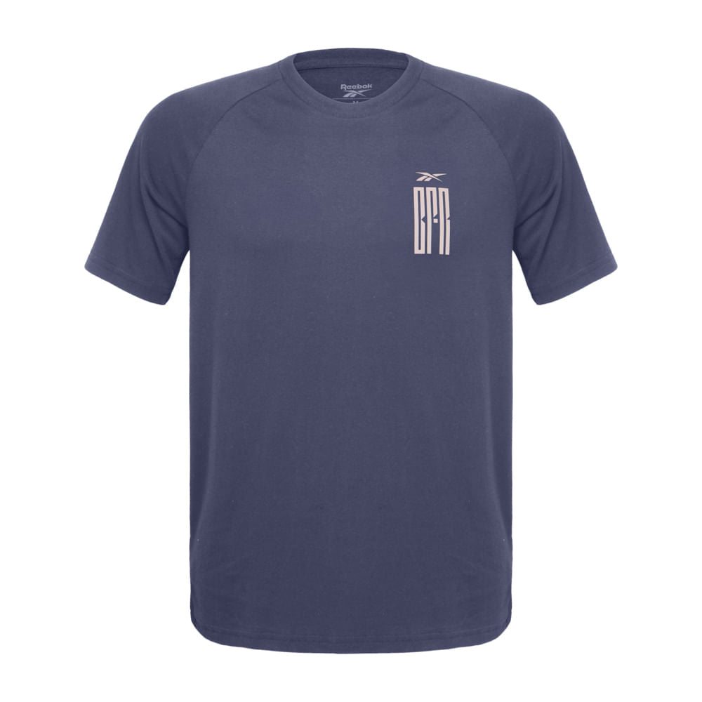 Camiseta Botafogo Reebok Viagem Rádio 25/26 Masculina Night Blue 9252500083