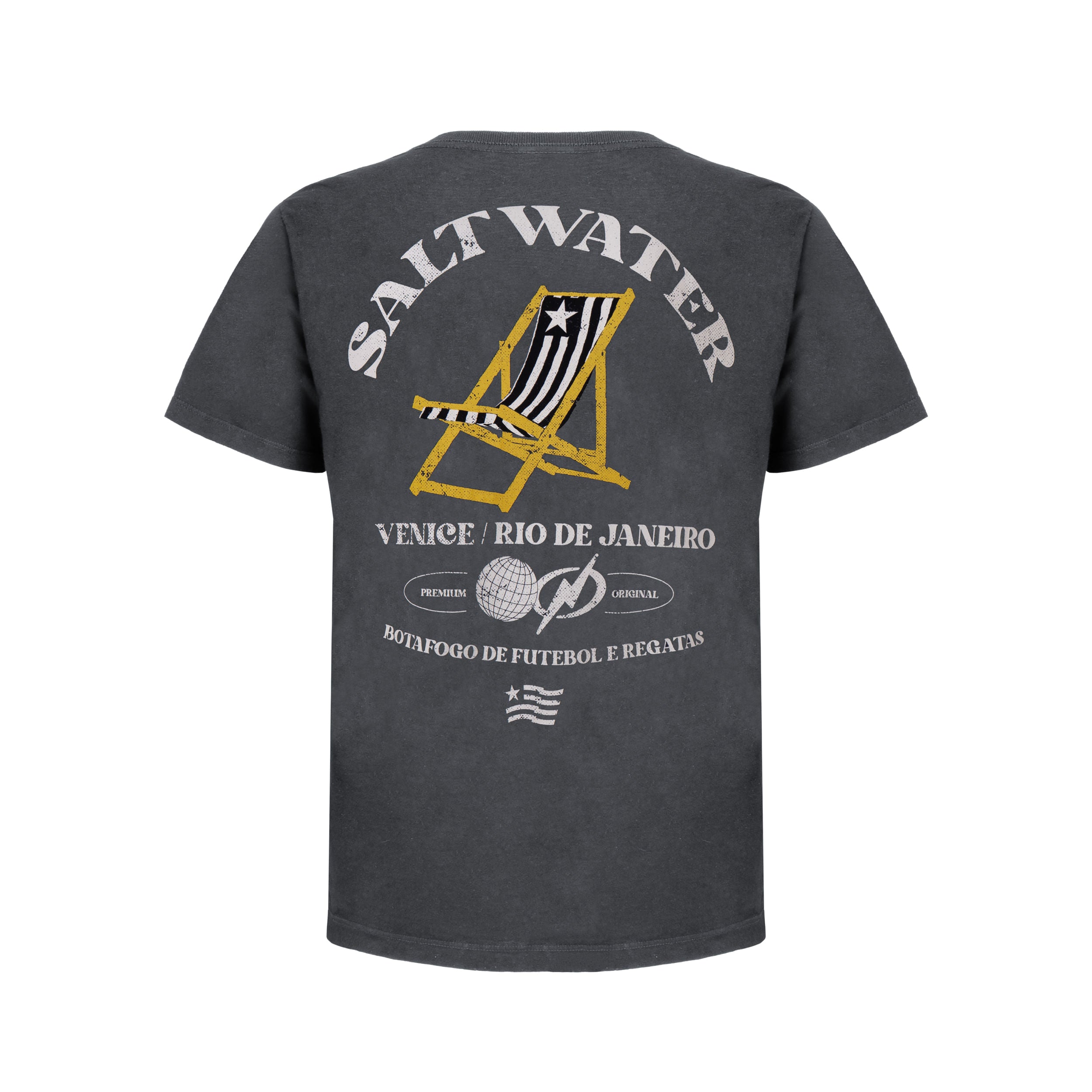 T-shirt Blueman Salt Water BTF-508 Preta