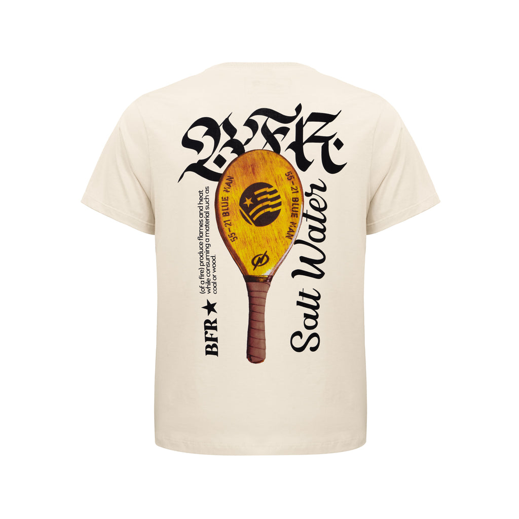 Camiseta Blueman Raquete BTF-510 Off White