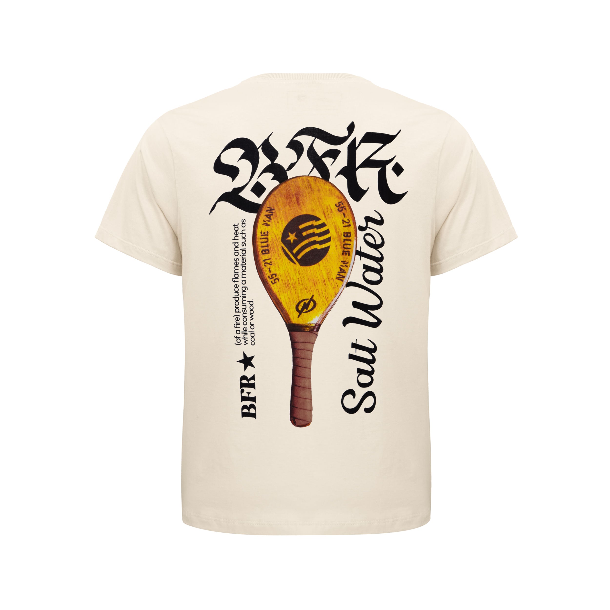 Camiseta Blueman Raquete BTF-510 Off White