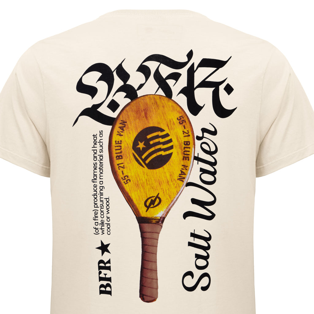 Camiseta Blueman Raquete BTF-510 Off White