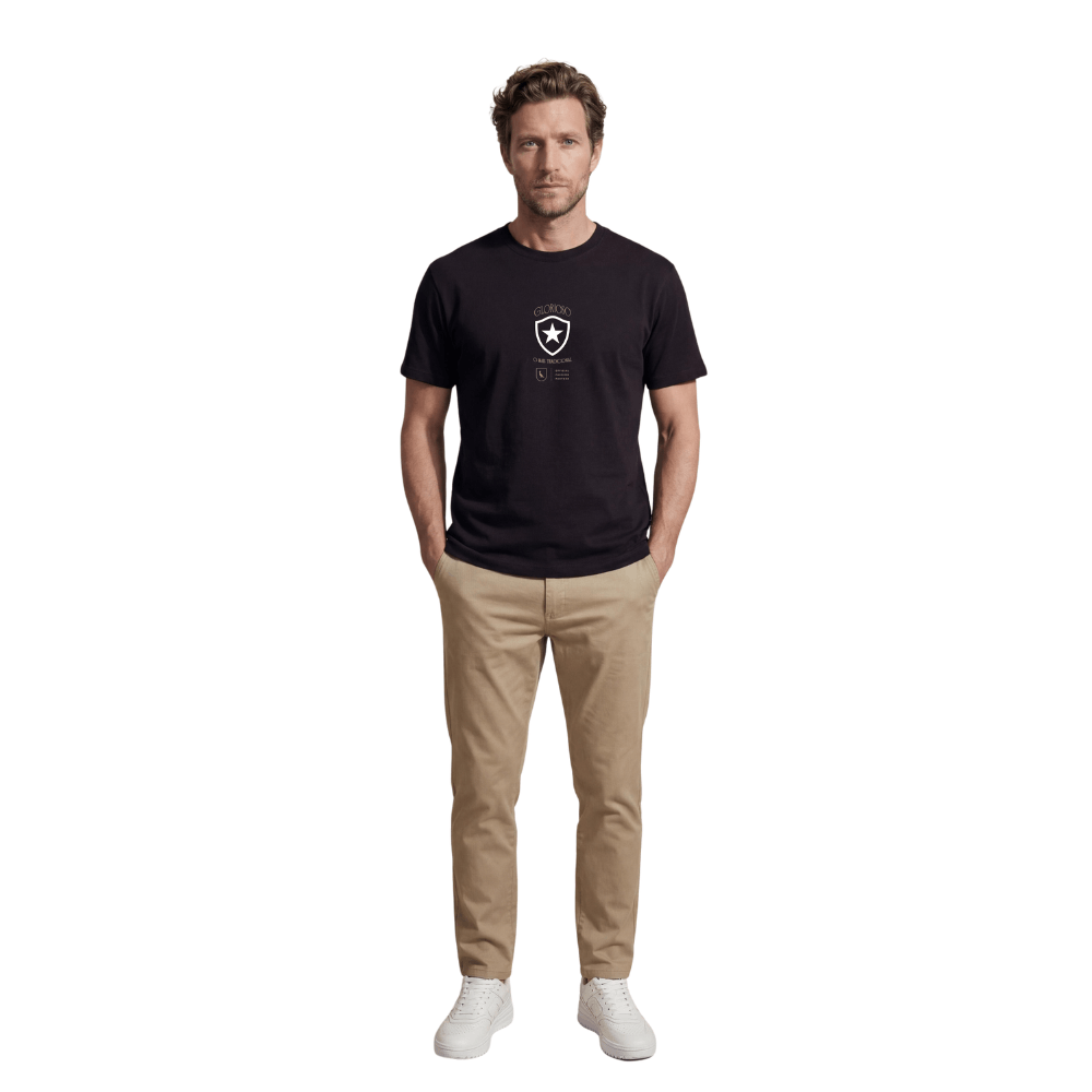 Camiseta Reserva Estampada O Mais Tradicional Preta