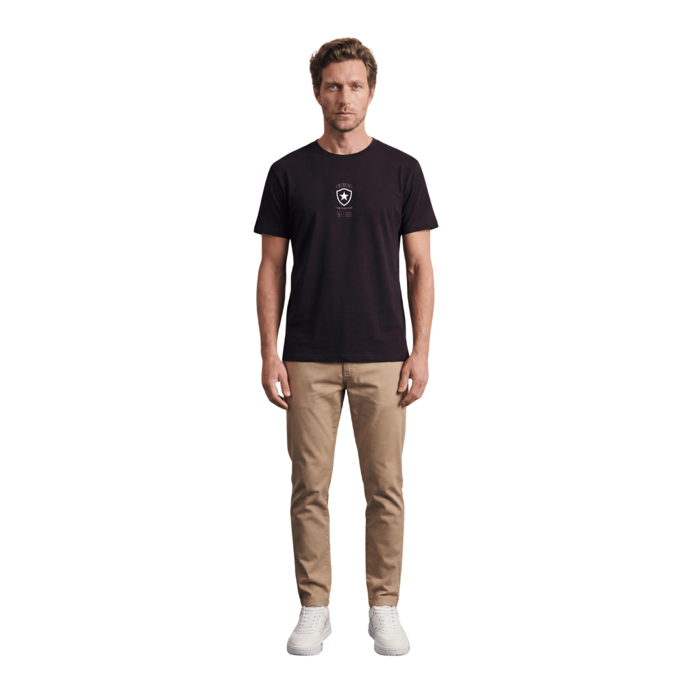 Camiseta Reserva Estampada O Mais Tradicional Preta