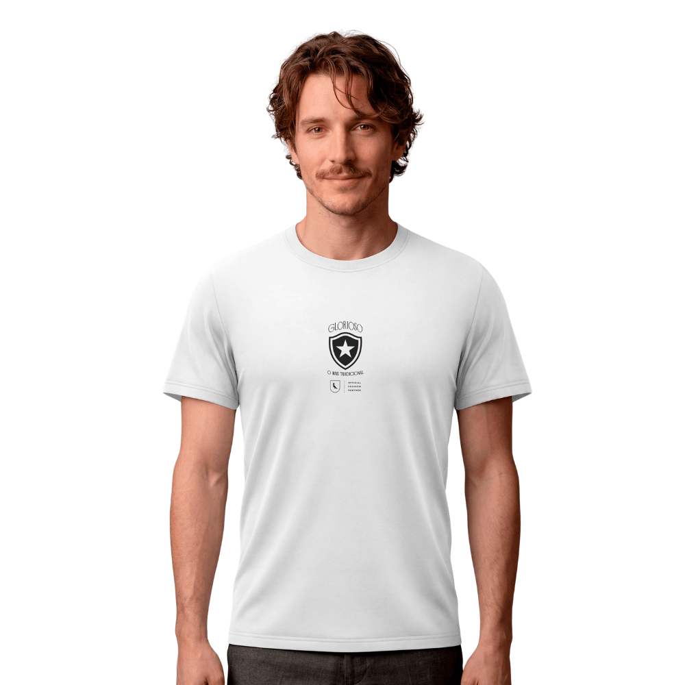 Camiseta Reserva Estampada O Mais Tradicional Branca