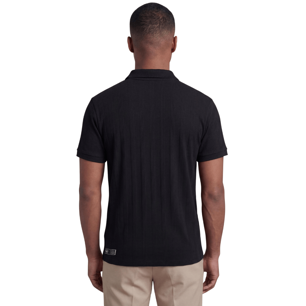 Polo Reserva Fio Tinto Escudo Botafogo Preto