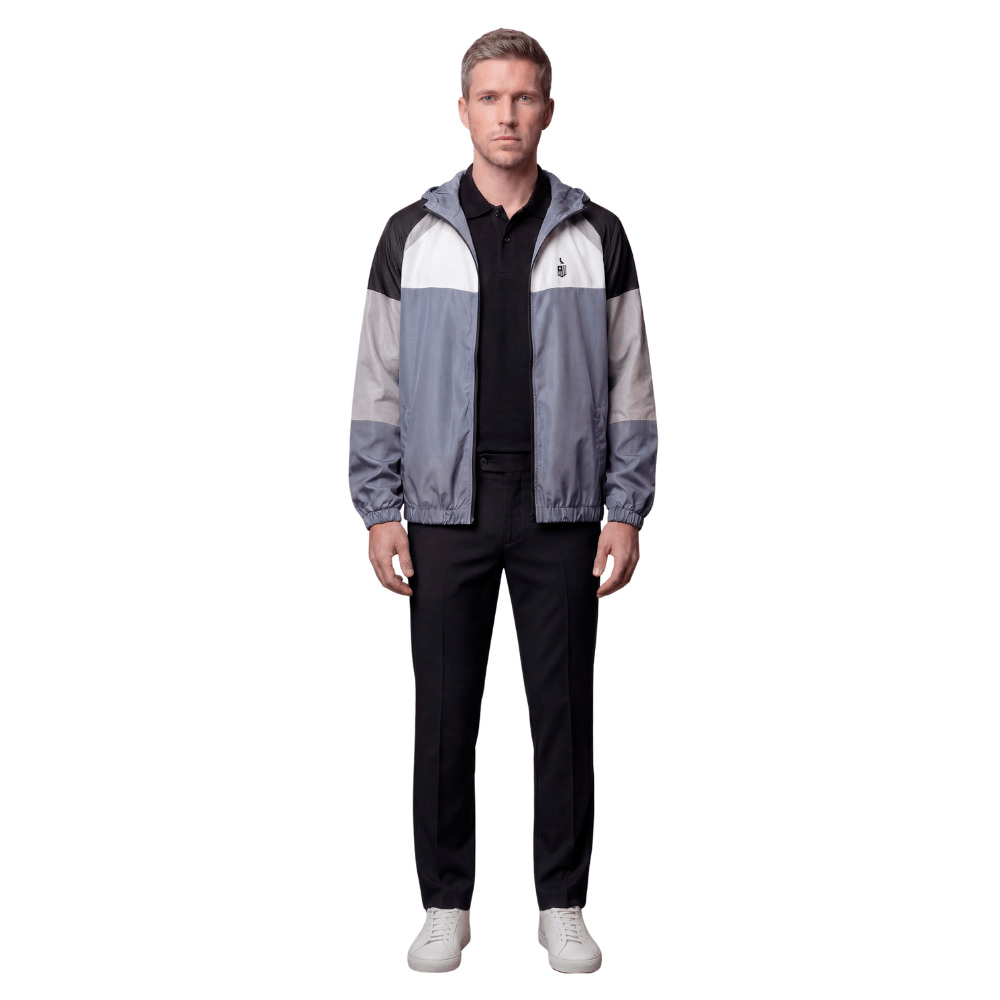 Windbreaker Dupla Face Escudo Botafogo Preto