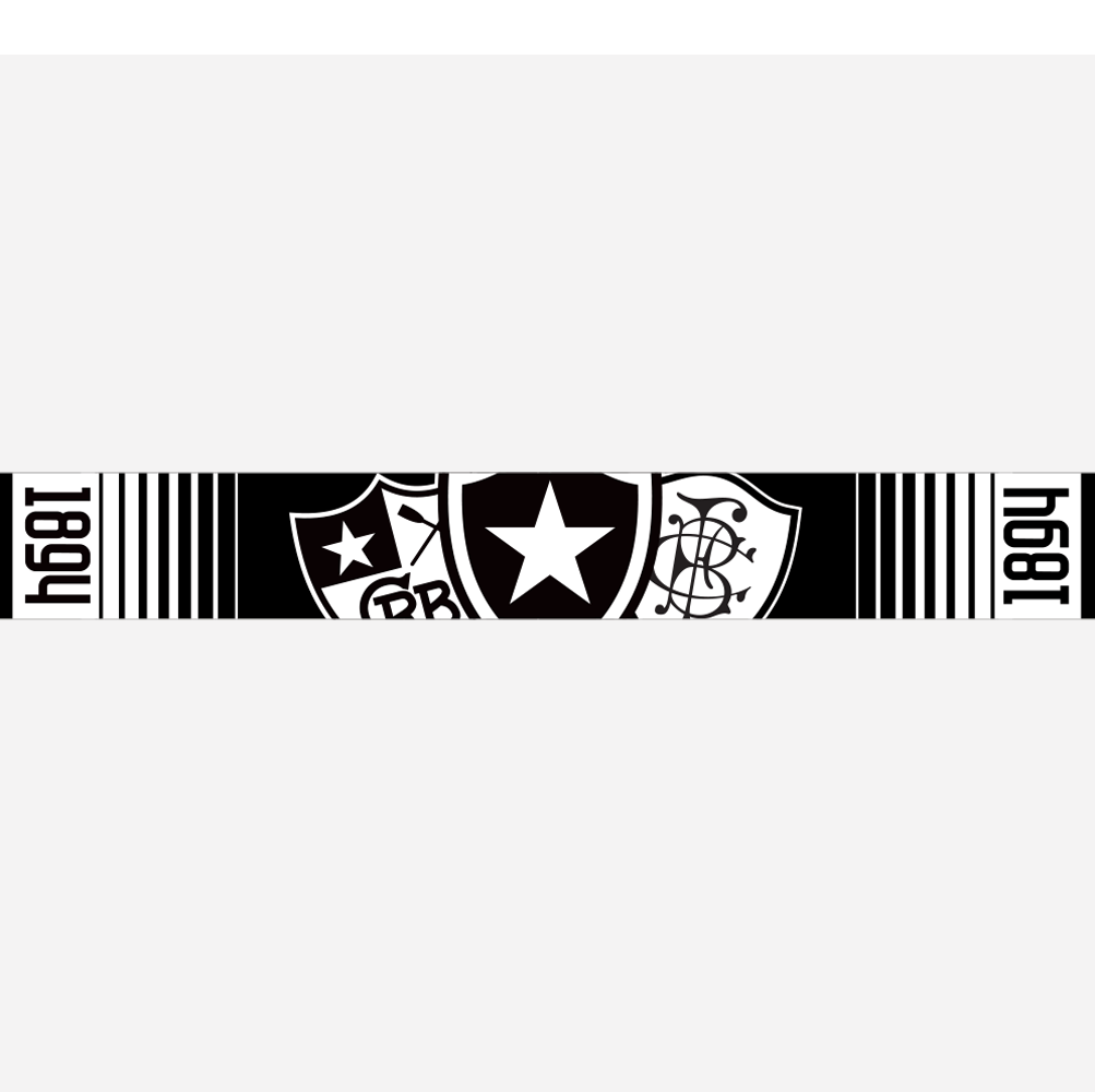 Cachecol Escudo Botafogo Único